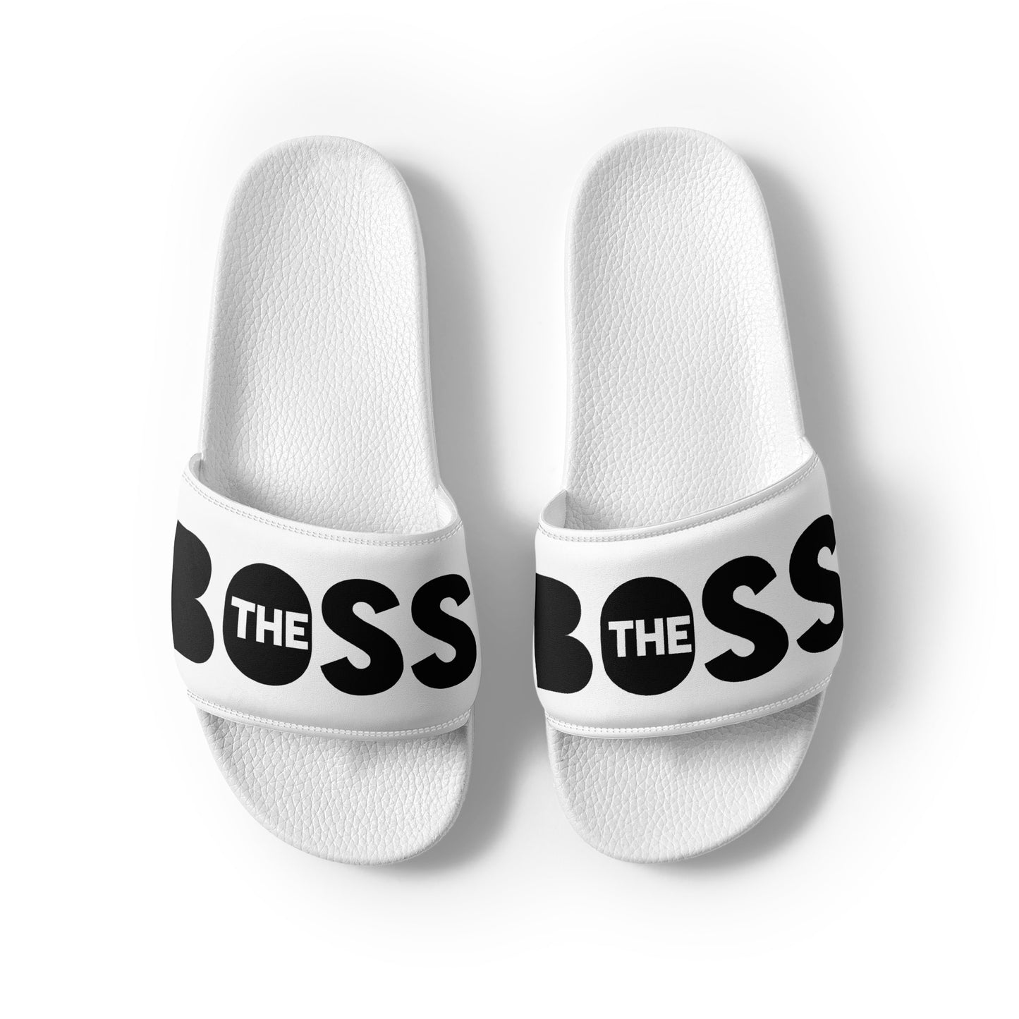 The Boss Men’s slides | Black and White