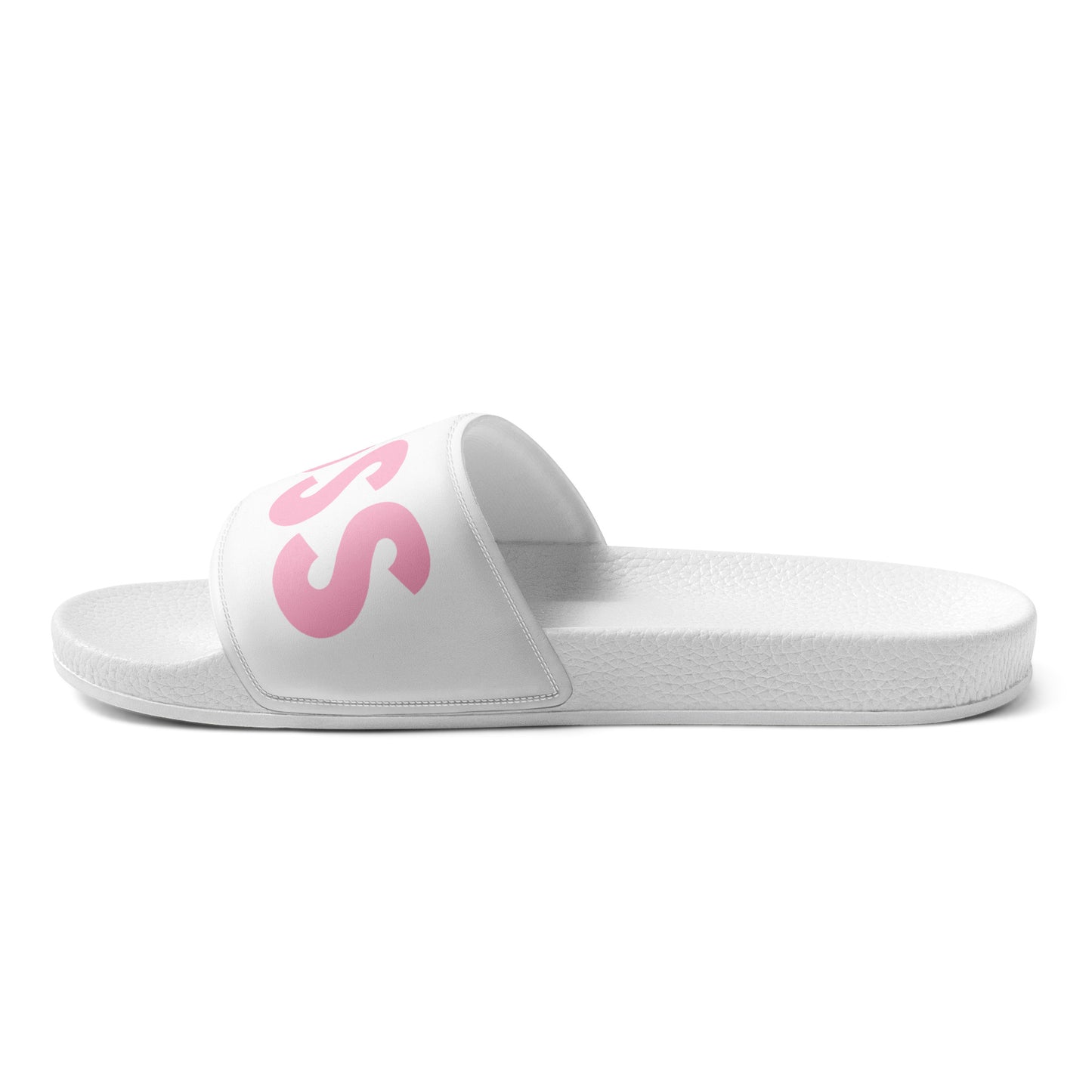 Women's slides | White and Pink